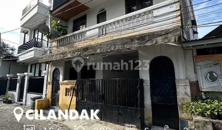 RUMAH TUA HITUNG TANAH MURAH DALAM KOMPLEK CILANDAK - DEKAT MRT FATMAWATI