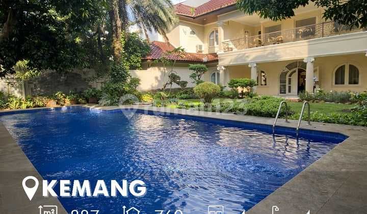 Rumah Cantik Siap Huni di Kawasan Kemang