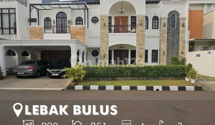 Rumah Cantik di Lebak Bulus