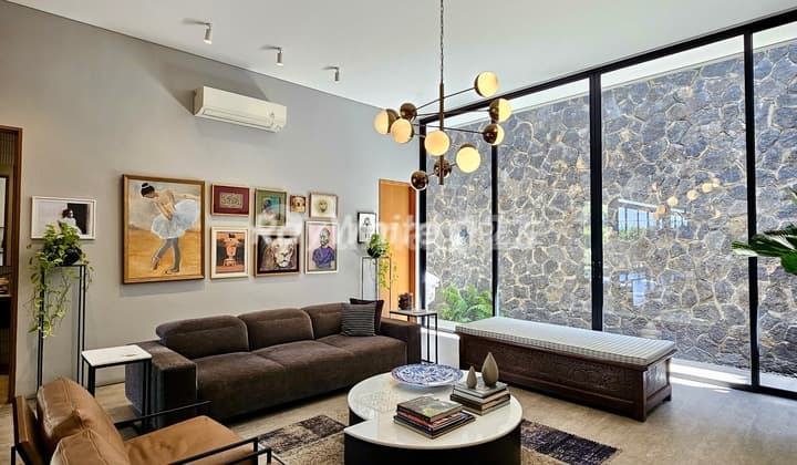 Rumah Cantik Tropical Modern di Ampera Jakarta Selatan