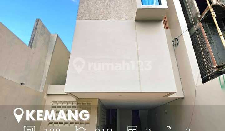 Rumah Brand New Dalam Semi Komplek Kemang Jakarta Selatan