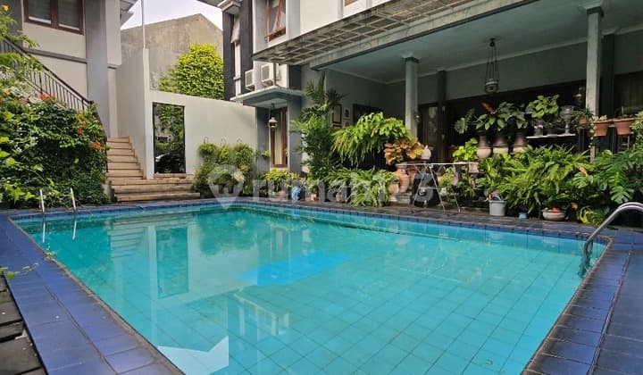 Corner House in a Small Cluster at Benda Kemang South Jakarta