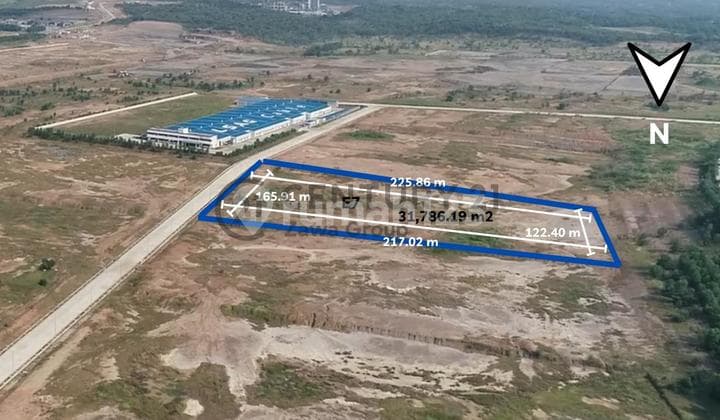 Dijual Tanah Zona Industri Lokasi Strategis Karawang Barat Jabar