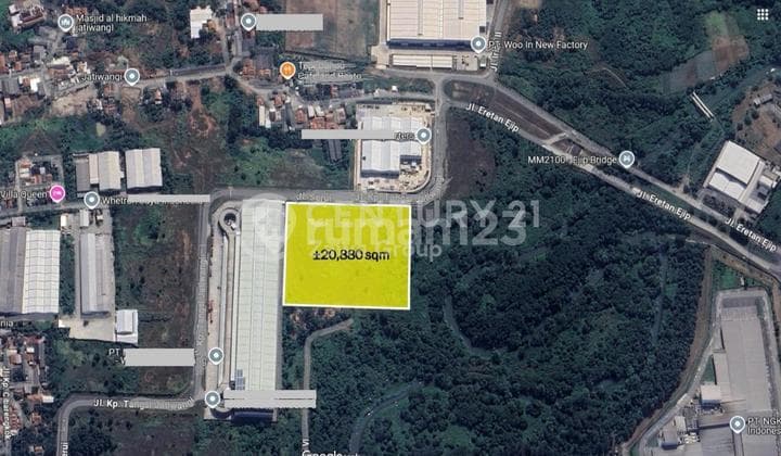 For Sale: Industrial Land in MM2100, Bekasi, West Java