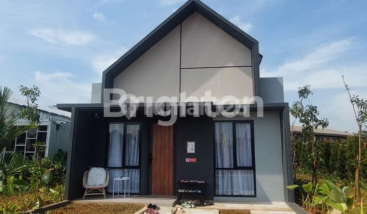 RUMAH NYAMAN MODERN MINIMALIS BOTANICA CIBUBUR DEKAT AKSES TOL NAROGONG KOTA WISATA CIBUBUR