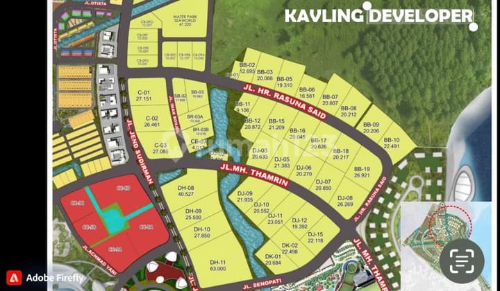 Dijual Kavling Developer di Cbd Pik2 Luas 2.6Ha Letak Strategis