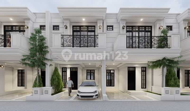 Rumah Modern Minimalis 2 Lantai di Ciracas