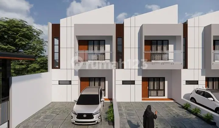 Rumah Cluster, 2 Lantai, Lokasi Strategis di Bekasi Selatan, bisa KPR