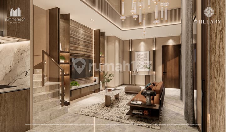 Dijual Rumah Baru Summarecon Bandung Cluster Hillary Mewah Elegan