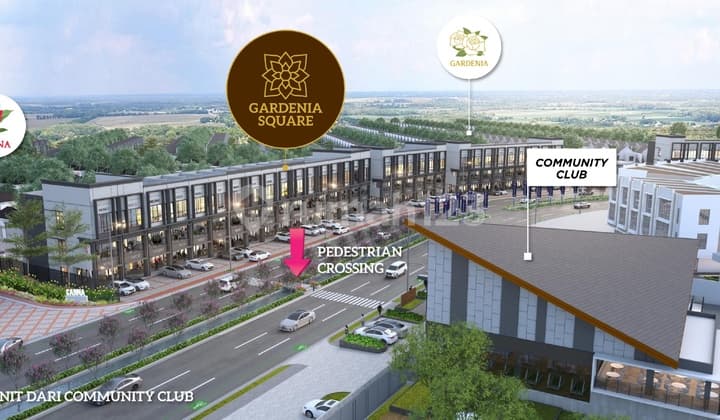 Ruko 3 Lantai Terbaru Gardenia Square Paramount Petals