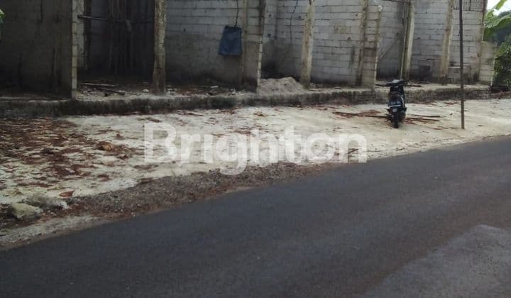 Tanah pinggir jalan mekar sari Bogor
