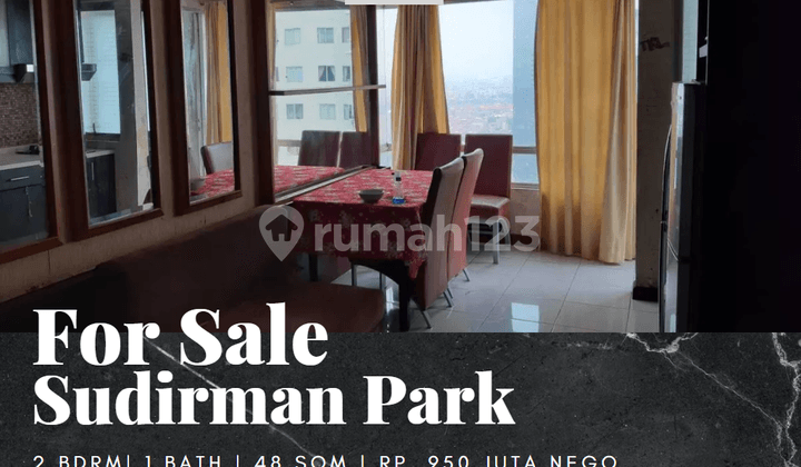 Dijual Apartemen Sudirman Park 2 Bedroom Full Furnished Tower B