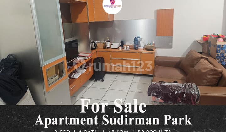 Jual Apartemen Sudirman Park 2 Bedroom Furnished Middle Floor
