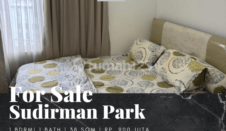 Dijual Apartement Sudirman Park 1 BR Furnished Bagus