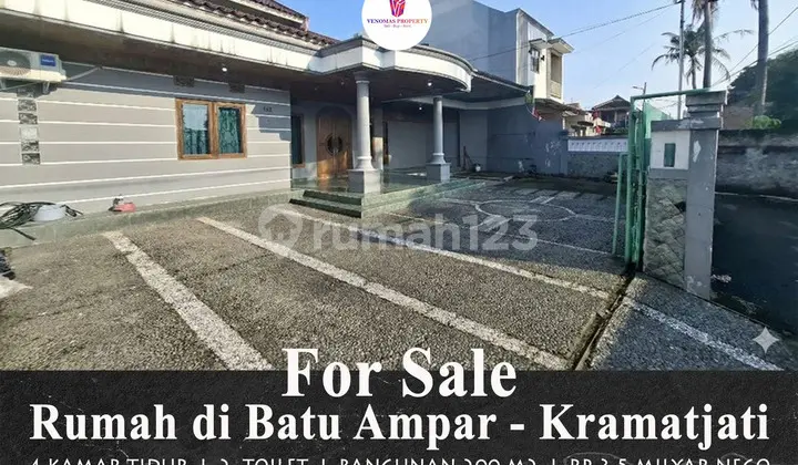 Rumah Dijual di Batu Ampar Kramat Jati Jakarta Timur Nyaman