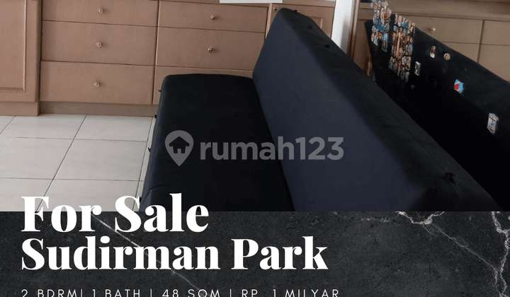Dijual Apartemen Sudirman Park 2 Bedroom Furnished Bagus