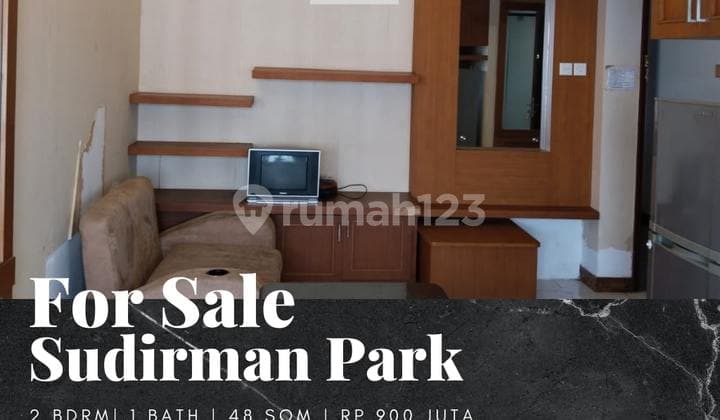 Dijual Apartemen Sudirman Park 2 Bedroom Lantai Sedang Furnished