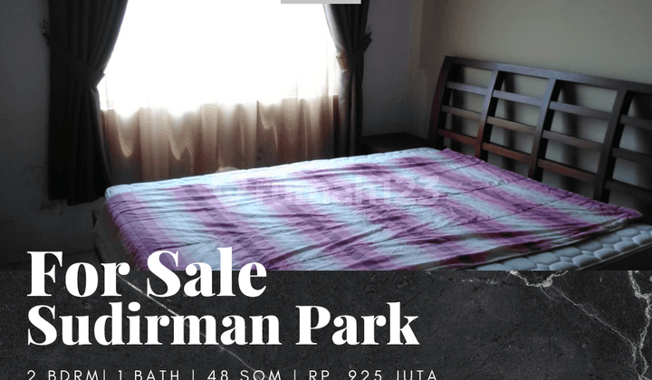 For Sale Sudirman Park Apartment 2BR Fully Furnished South View
