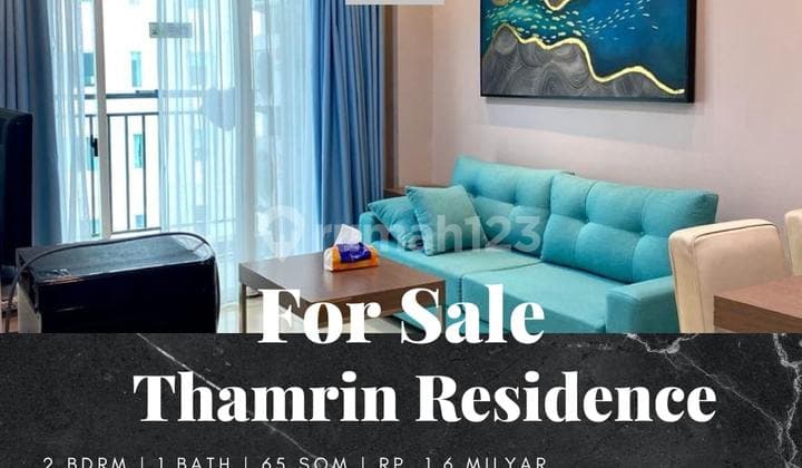 For Sale Thamrin Residence Apartment 2br Fully Furnished High Floor