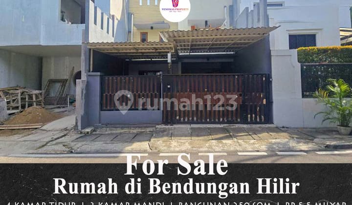 House for Sale in Bendungan Hilir, Central Jakarta, Comfortable Environment