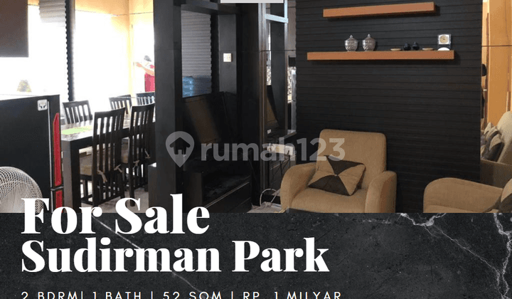 Dijual Apartemen Sudirman Park 2 Bedroom Furnished Lantai Rendah