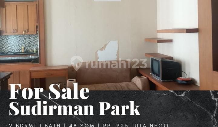 For Sale Sudirman Park Apartment 2 Bedrooms Furnished Good