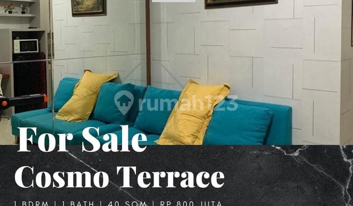 For Sale Cosmo Terraces Apartment 1 Bedroom Furnished Good