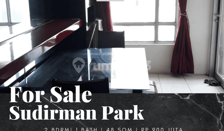 Dijual Apartemen Sudirman Park 2 Bedroom Furnished High Floor