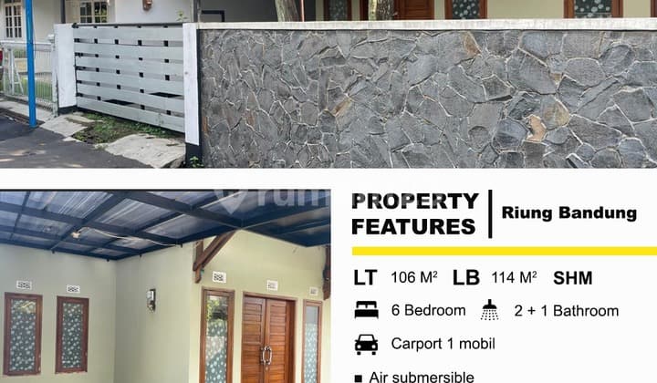 Rumah Bagus 2 Lantai Furnished SHM Rancasari, Riung Bandung