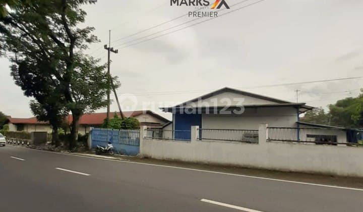 Land Calculation Warehouse on Raya Prigen, Pandaan Pasuruan