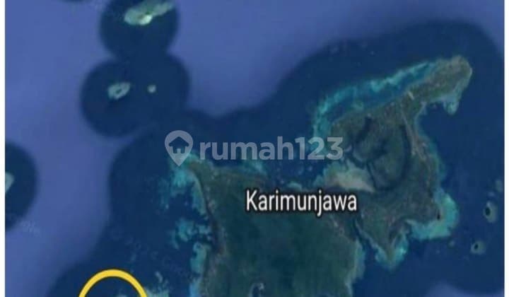 Tanah Luas dengan Pantai Lokasi Kepulauan Karimun Jawa, Kab. Jepara