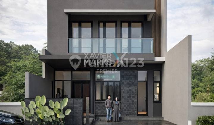 Rumah Baru Design Minimalis Kontemporer di Cluster Hill, The Araya Malang
