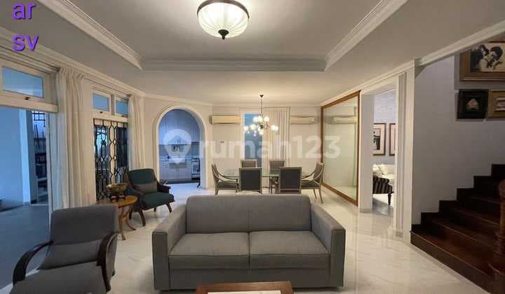 Nice 2-Story Semi-Furnished House with SHM in Bintaro, South Jakarta