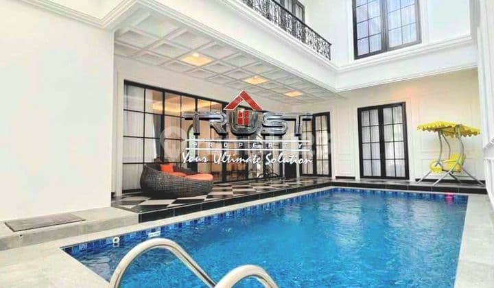 American Classic House In Kebayoran Residence Bintaro Jaya South Tangerang