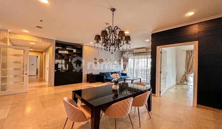 Rent Apartment Good&Nice In Senayan Residences 3Br 168m2 Furnish