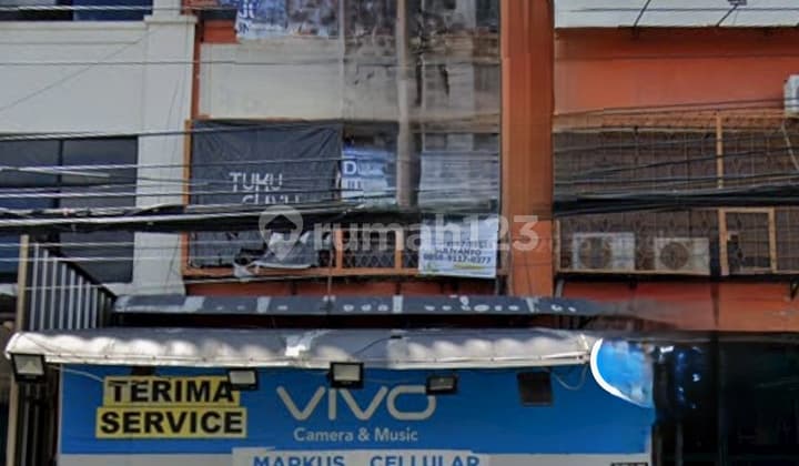 Dijual Ruko Pangeran Jayakarta Komplek Ibis Hadap Jalan Raya