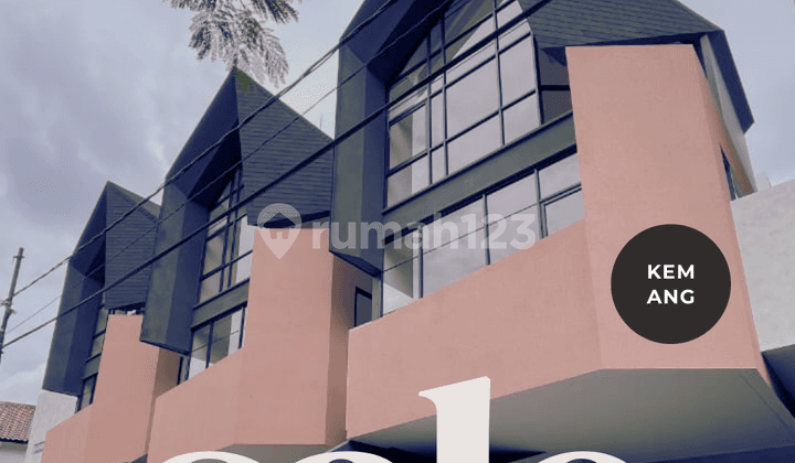 Brand New Kemang Modern and Practical House for Sale !