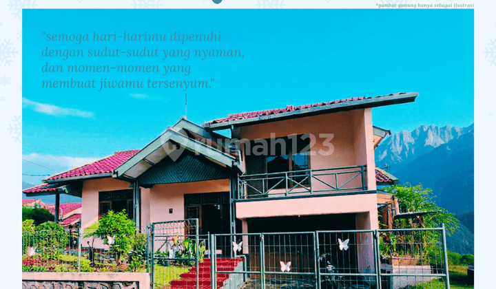 Villa Cipanas Puncak Dijual Dibawah NJOP !