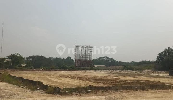 Disewakan Lahan Dengan Akses Container 40 Ft di Cibubur Kabupaten Bogor