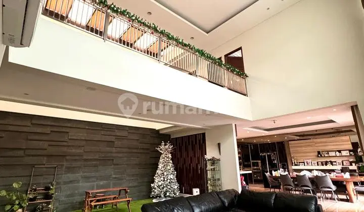 ✨ Masterpiece Mediterania di PIK – Rumah Mewah Hoek dengan Home Theater & Basement