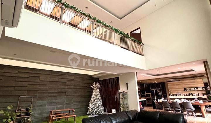 ✨ Masterpiece Mediterania di PIK – Rumah Mewah Hoek dengan Home Theater & Basement