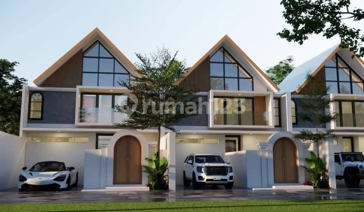 Rumah Semi Villa Akses Mudah Dekat Pantai Full Furnish