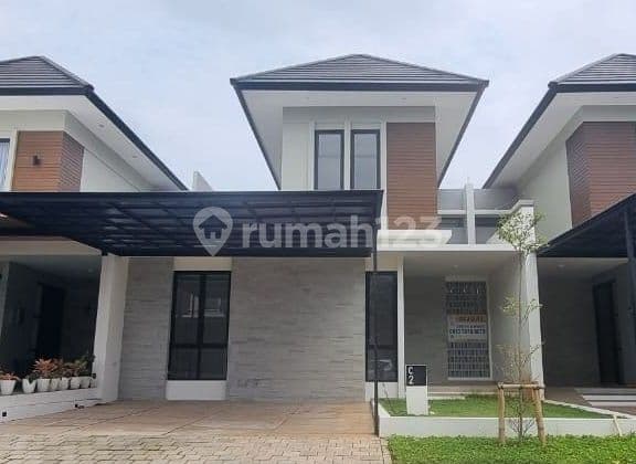 Rumah Bagus 2 Lantai Di Hilago Bsb City Siap Pakai View Danau