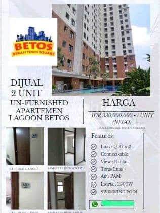 Apartemen Siap Huni Dan Usaha Di Bekasi Timur