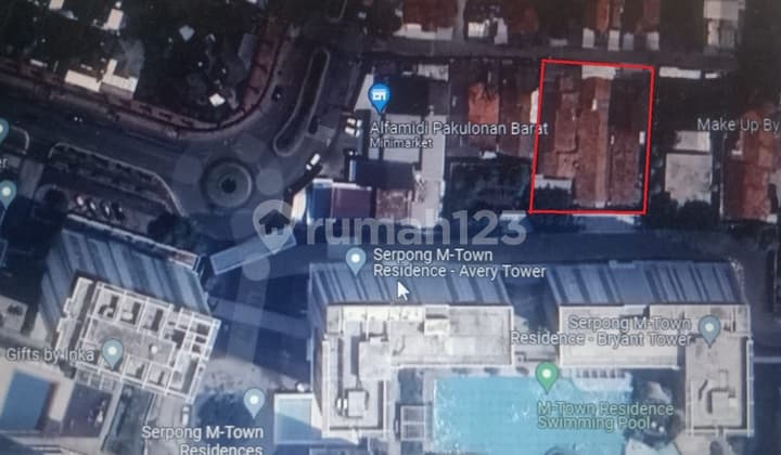 Hitung Tanah 960 M2, Samping di Mtown Apartemnt, Summarecontung