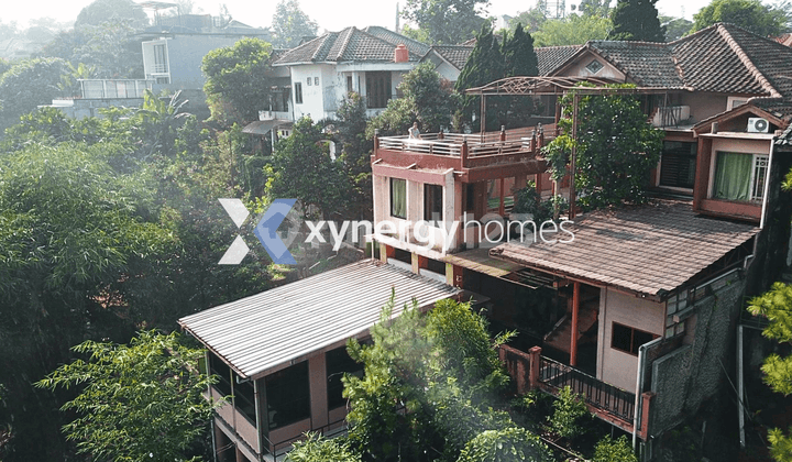 Rumah Villa 5 Lantai (Ke Bawah) SHM Full Furniture Security 24 Jam One Gate System di Komplek Elite Cinunuk - Cileunyi Bandung