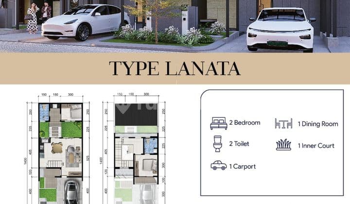 Rumah Dijual Lokasi Strategis Bukit Baruga Antang Makassar