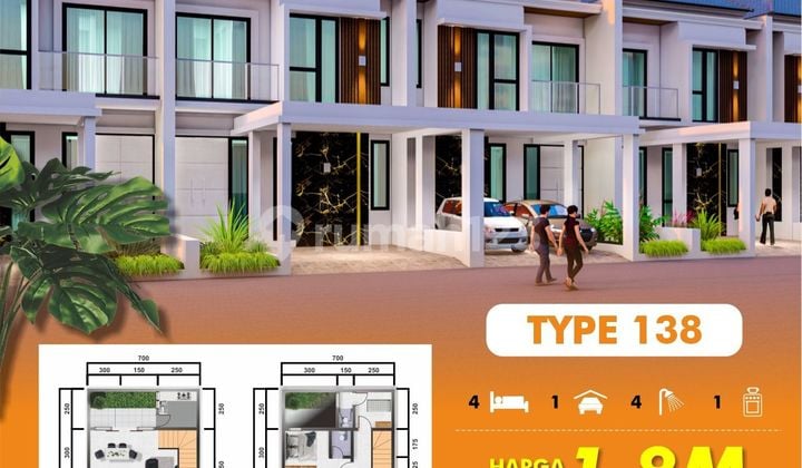 Rumah Dijual 2 Lantai Di Cendrawasih Makassar