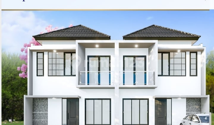 Rumah Baru Cantik Jl Poros Samping Pondok Asrama Haji Sudiang Makassar
