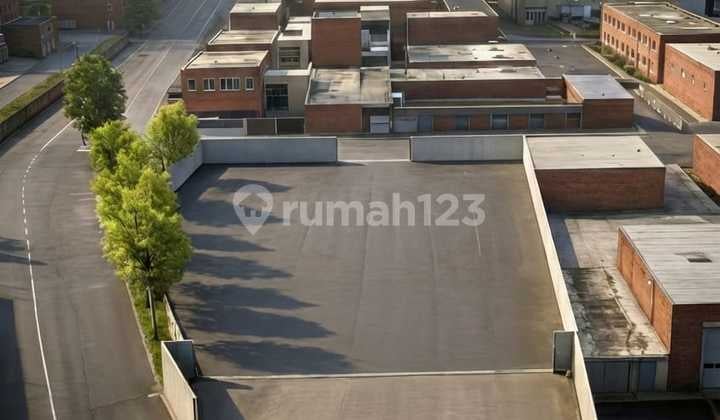 Jual Gudang/Tanah Industri.luas.1260.m2 Akses.container.40' Dekat.pik.dan.tol.jakarta Utara